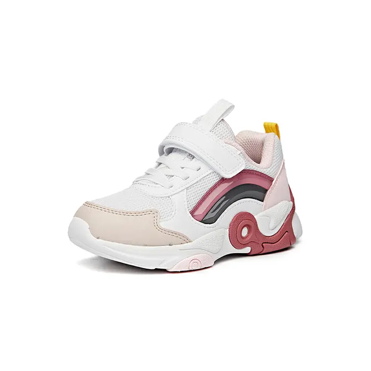 Wholesale OEM Casual Sport Shoes Casual Athletic Shoes Manufacturer – Hot Selling Custom Brand Fashion Walking Zapatos Sneaker Boys And Girls School Shoes Children – Jianer detail pictures