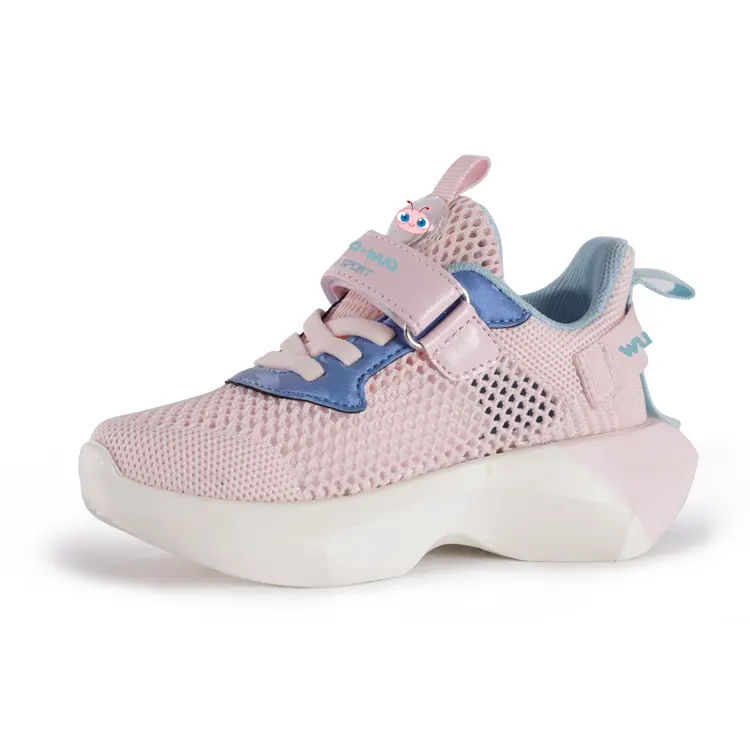 ODM Sneaker Factory – Fujian OEM ODM Custom Brand Low Cost High Quality Boy Girls Mesh Zapatos Kids Platform Sneakers – Jianer detail pictures