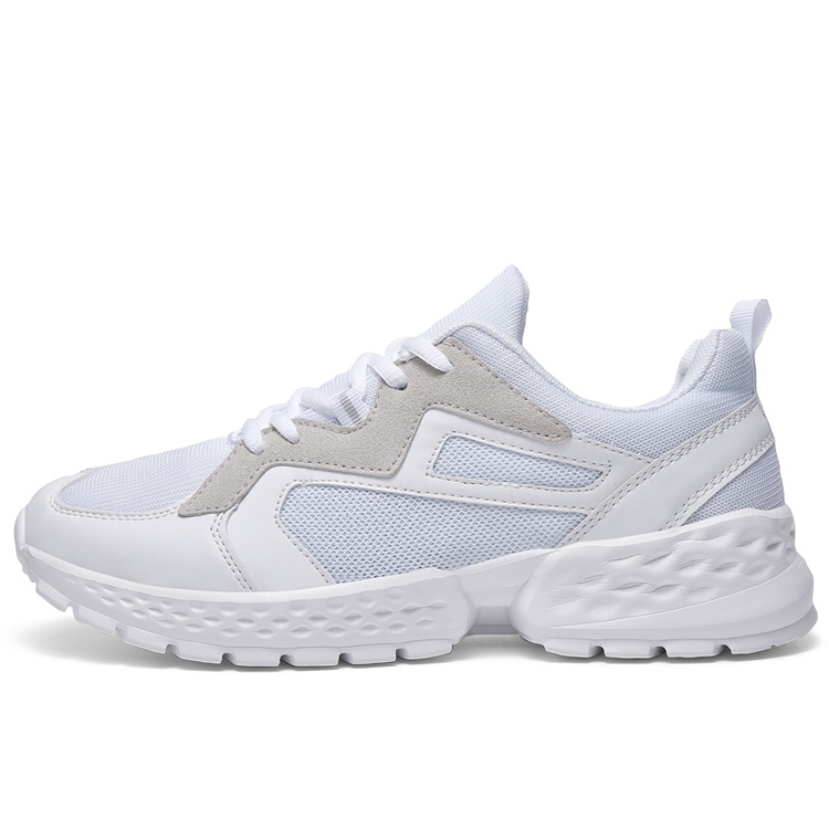 Wholesale OEM Canvas Sneaker Manufacturers – Fujian Factory Soft MD Outsole Breathable Mesh Upper Outdoor Walking Men Sports Shoes Sneakers – Jianer detail pictures