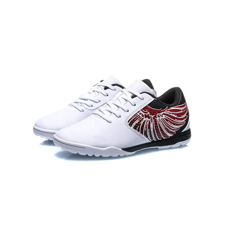 Leather Sneakers Factories – Outdoor Cheap Turf Shoes Most Popular Design Breather Cleats Professional Children Football Soccer Boots For Boy – Jianer detail pictures