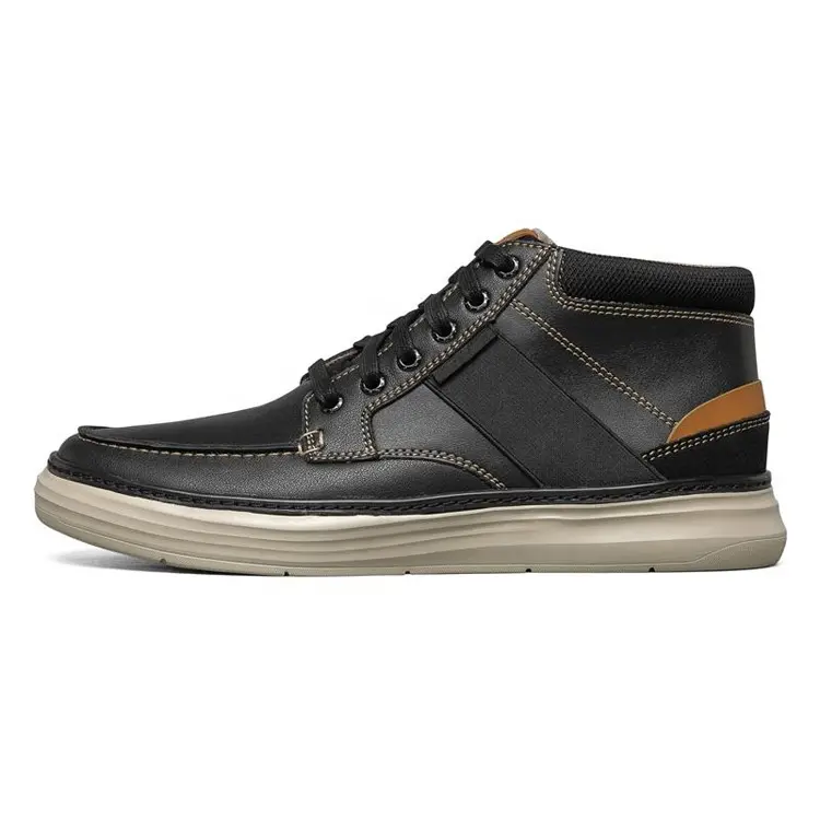 China New Style Hot Selling Comfortable Casual Shoes Sneakers Mid Top Men's Casual Shoes