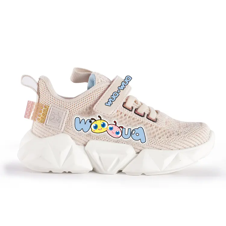 Fujian Footwear Factory Children Sport Breathable Soft Zapatos Trainers Girls Sneakers Kids
