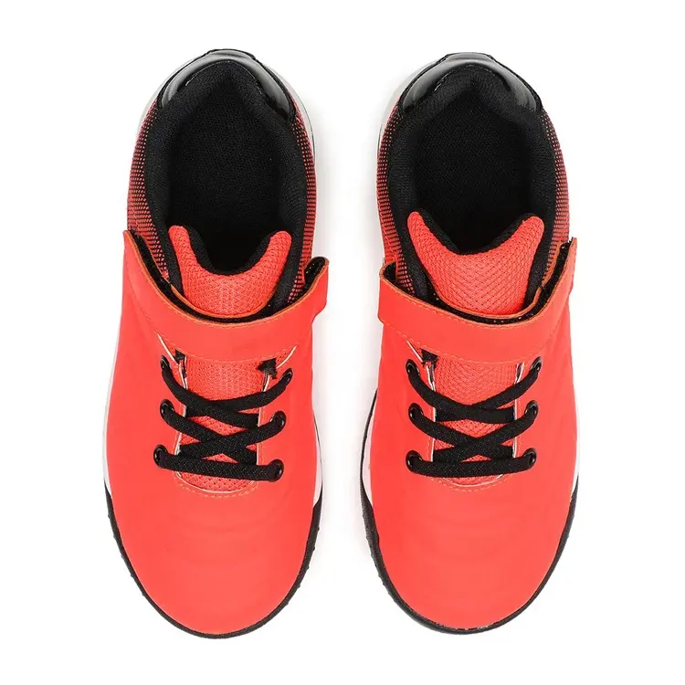 Wholesale OEM Sneaker Shoe Factory – High Quality Kids Outdoor Comfortable Turf Soccer Sneaker Child Athletic Football Shoes – Jianer detail pictures