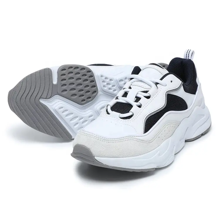 Fashion Sports Sneakers Manufacturers – Male MD OEM ODM Service Top Level Lightweight Mesh China Cheap Custom LOGO Design Casual gSport Running Shoes Men – Jianer detail pictures