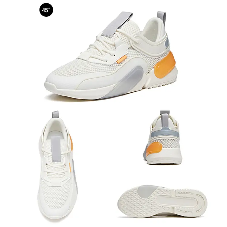 Cross Training Sneakers Suppliers – OEM ODM Service Factory Price Young Styles Mesh Breathable Sports Shoes Mens Designer Sneakers – Jianer detail pictures