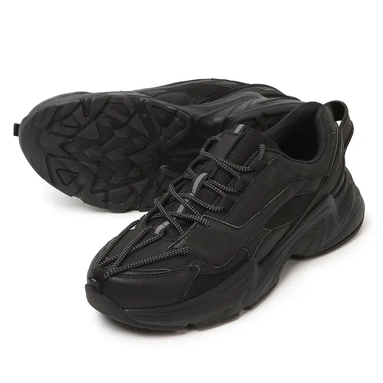 Wholesale OEM Brand Adult Sneaker Shoes Factories – Popular Comfortable Breathable Women Sport Shoe Lady Fashion Chunky Sneakers for Men – Jianer detail pictures