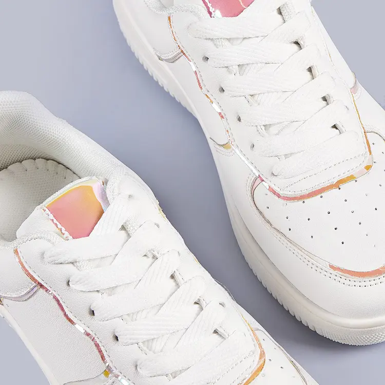 Wholesale OEM Casual Women Sneakers Factories – China Manufacturer Footwear Simple Styles Flat White Leather Men Women Casual Shoes 2021 – Jianer detail pictures