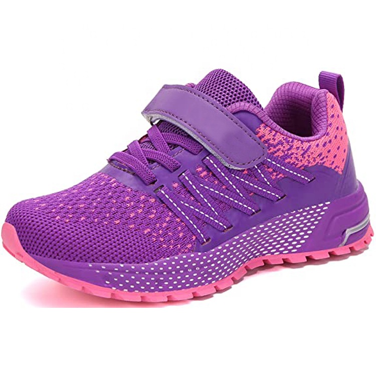Newest No Brand OEM Breathable Mesh Sale Custom Logo Boys Girls Trail Running Sneaker Kids Running Shoes