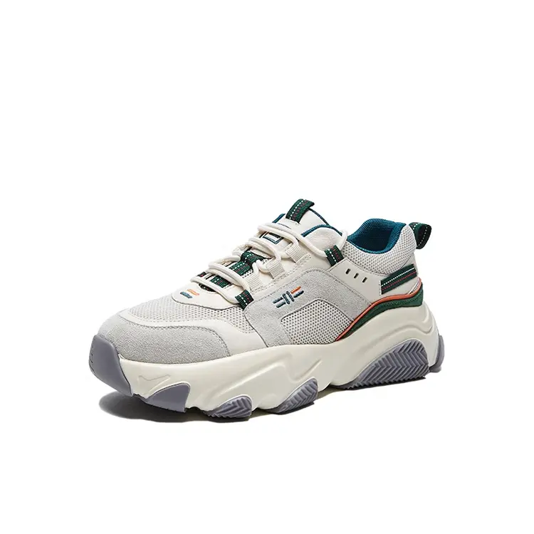 Kids Shoes Manufacturers – China Men Fashion Lace-up Mesh Breathable Sneakers Sport Shoes – Jianer detail pictures