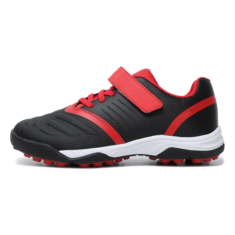 Wholesale OEM Kid Shoe – 2021 Latest China Kid Man Children's Lace-up High Quality Men Boys Sport Artificial Turf Cleats Football Soccer Shoes – Jianer detail pictures