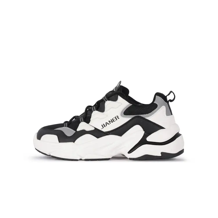 Sport Shoe Men Supplier – Made In China Footwear Latest Model Popular Zapatillas Men Lady Unisex Running Shoes Sneaker – Jianer detail pictures