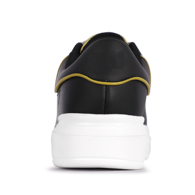 Wholesale OEM Casual Women Sneakers Supplier – JIANER Wholesale Quality Custom Logo Cheap Women Men Zapatos Leather White Flat Casual Shoes Unisex – Jianer detail pictures