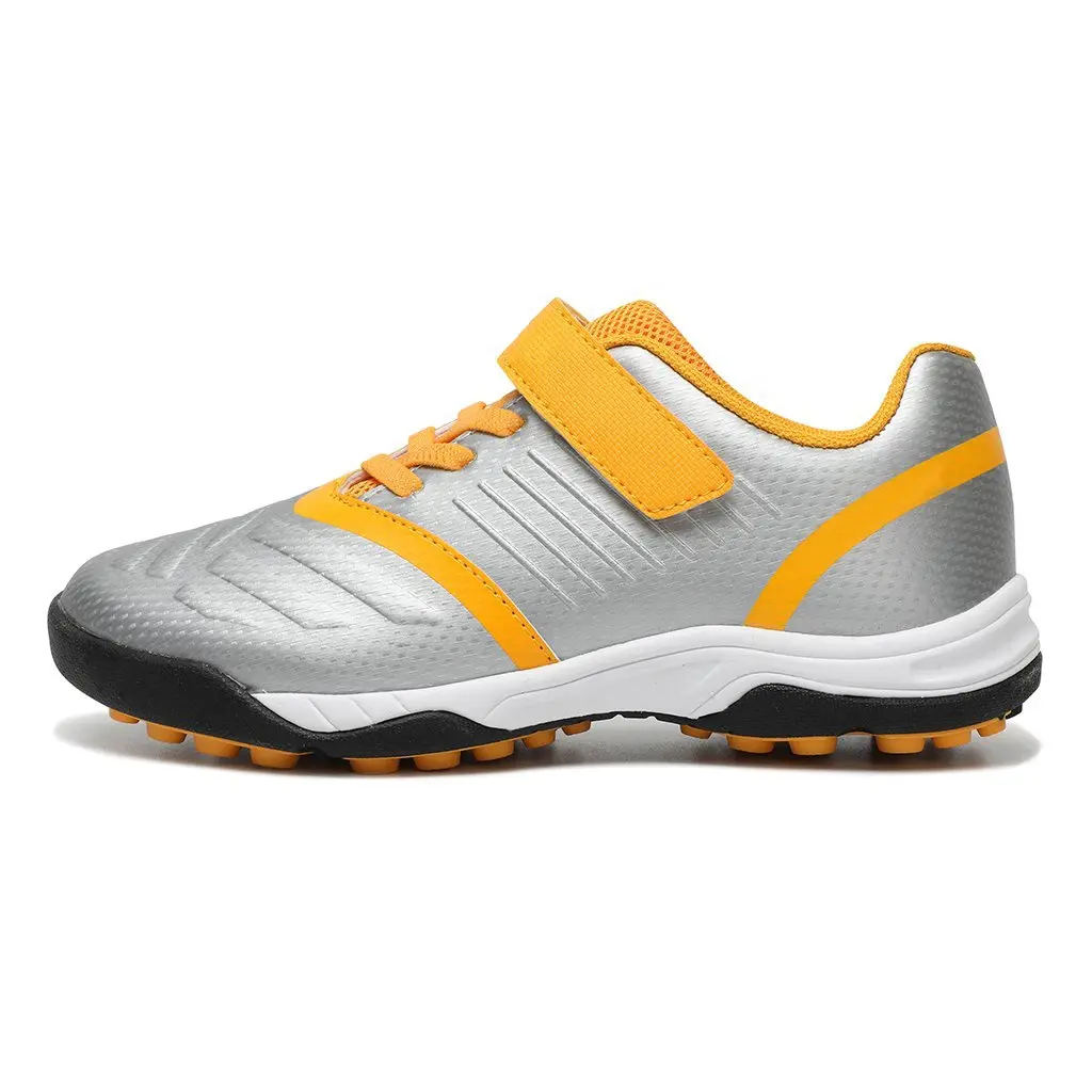 Wholesale OEM Kid Shoe – 2021 Latest China Kid Man Children's Lace-up High Quality Men Boys Sport Artificial Turf Cleats Football Soccer Shoes – Jianer detail pictures