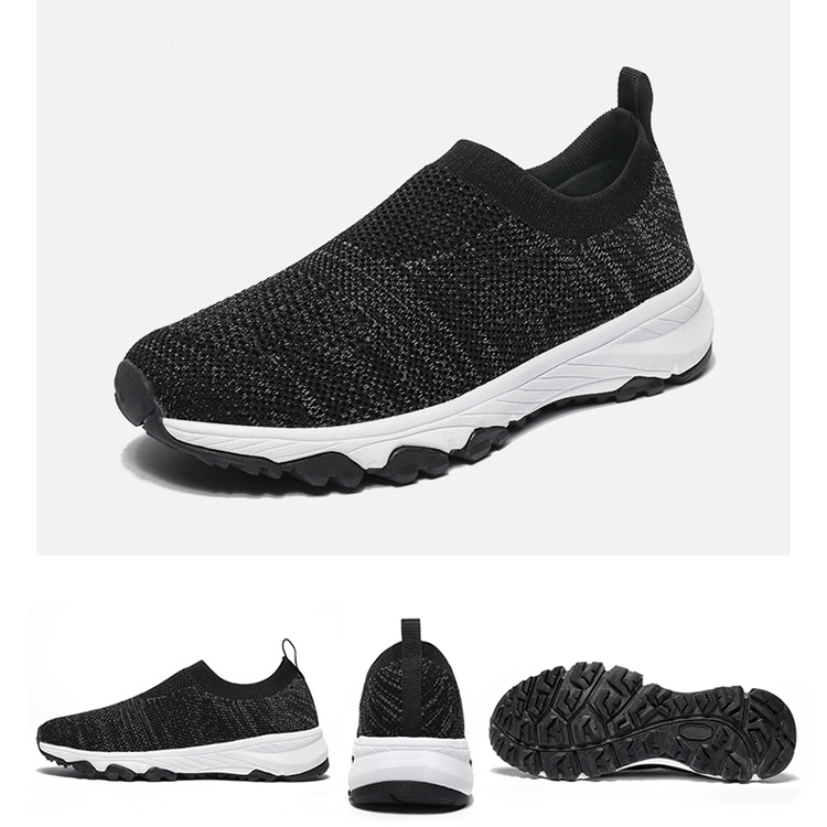 Wholesale OEM New Casual Sneaker – Spring Summer Rubber Outsole Anti Slip Breathable Designer Loafers Women Men Slip On Casual Shoes – Jianer detail pictures