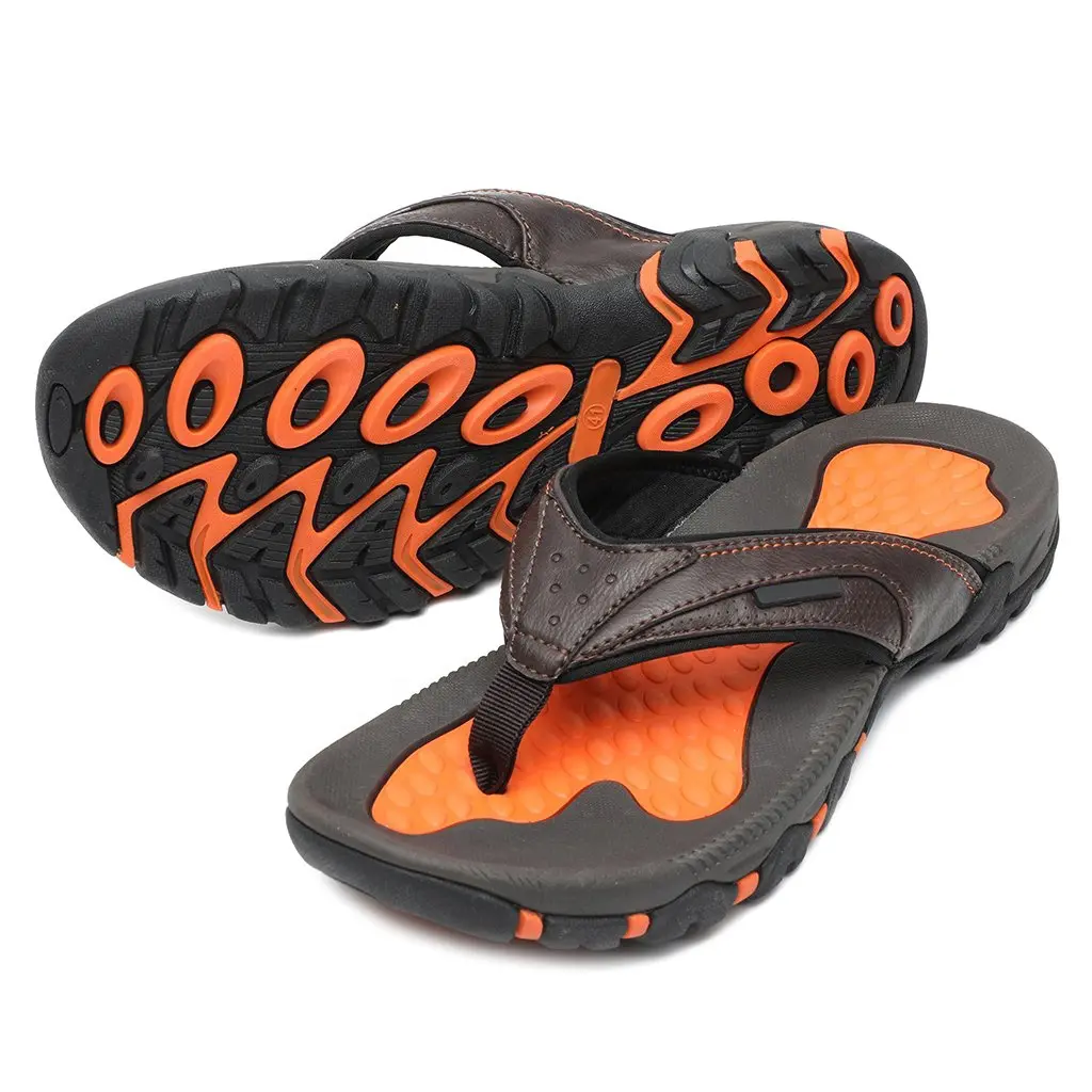 China Manufacturers Factory Customized Logo Size Color Summer Beach Men Flip Flops