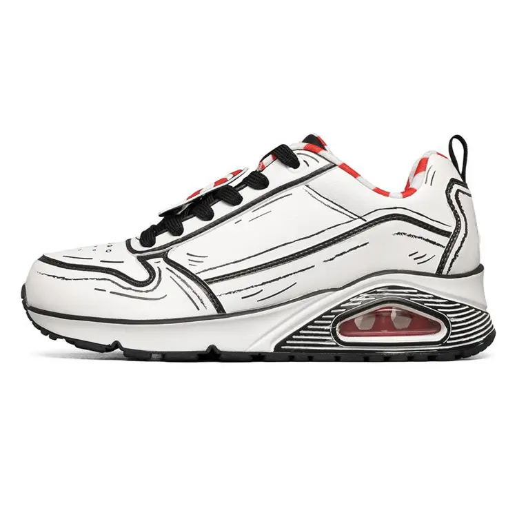 ODM Sneaker Women – Jian Er Women Mens Sneaker Casual Shoes Wholesale Colorful China OEM ODM T/T L/C Unisex Customized Wear Outdoor Sports Leather – Jianer detail pictures