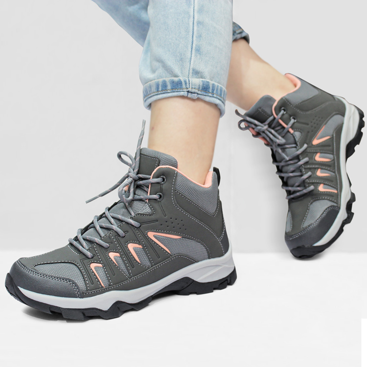 Latest Design Wholesale Anti-Slippery Zapatillas Women Men Boots Climbing Outdoor Hiking Work Safety Shoes