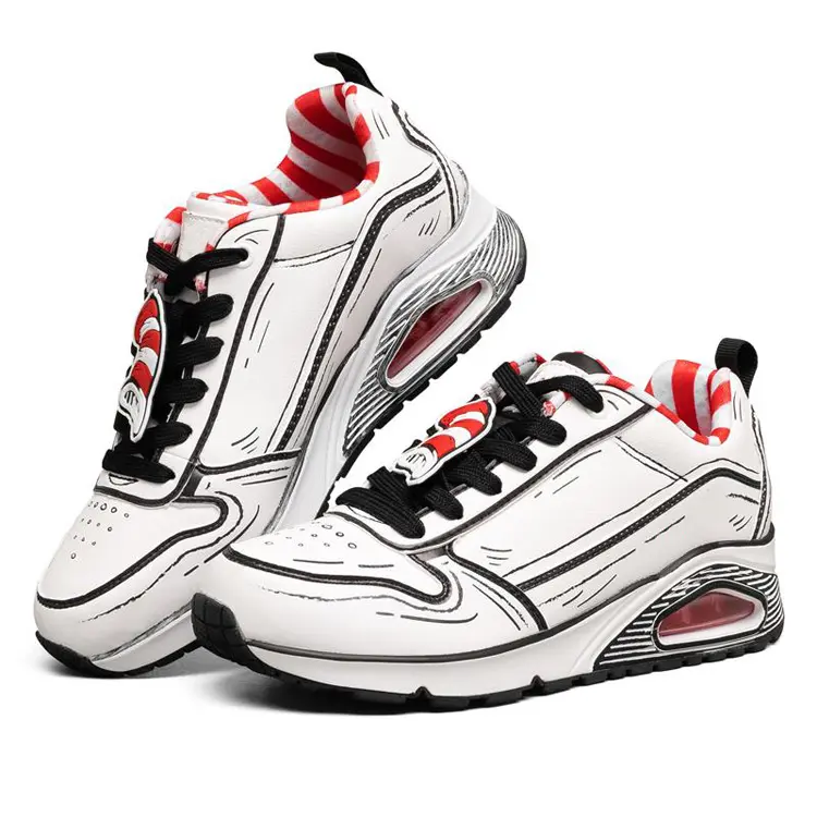 ODM Sneaker Women – Jian Er Women Mens Sneaker Casual Shoes Wholesale Colorful China OEM ODM T/T L/C Unisex Customized Wear Outdoor Sports Leather – Jianer detail pictures