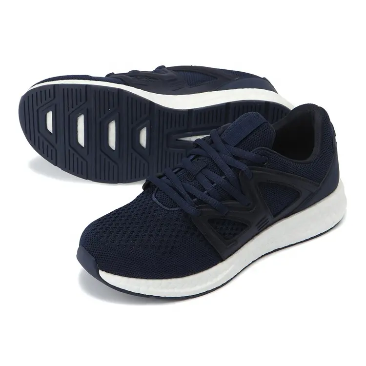 Wholesale OEM Boys Shoes Sneakers Supplier – China Factory Lightweight Non Slip Breathable Mesh Sneakers Running Sports Shoes Men – Jianer detail pictures